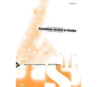 Easy Jazz Conception - Sax Section / Score + Parties