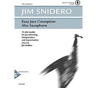 Easy jazz conception saxophone +cd
