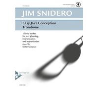 Easy jazz conception trombone +cd