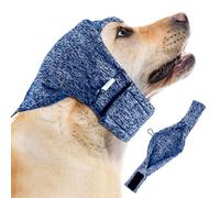 EASY JOY Cache-oreilles réglables pour chiens, protection contre le bruit, cache-cou et oreilles, soulagement de l'anxiété et apaisant