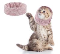 EASY JOY Protège-oreilles pour chien, cache-cou et oreilles de chien pour plus de confort, soulagement de l'anxiété et apaisant, sweat à capuche Happy Hoodie pour chiens, rose, taille S