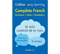 Easy Learning French Complete Grammar Verbs and Vocabulary 3 books in 1 by Collins Dictionaries Paperback Book Collins Dictionaries, (Auteur)