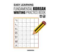 Easy Learning Fundamental Korean Writing Practice Book