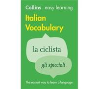 Easy Learning Italian Vocabulary by Collins Dictionaries Paperback Book Collins Dictionaries, (Auteur)