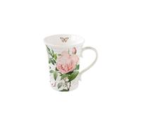 Easy life - 1461JARB - Coffret 1 Mug 360 ml en Porcelaine Fine Jardin Botanique -