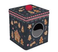 EASY LIFE Boîte à cookies carrée - Pain d'épices