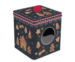 EASY LIFE Boîte à cookies carrée - Pain d'épices