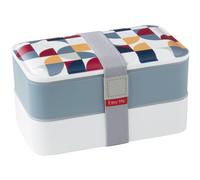 EASY LIFE Boîte repas 2 compartiments Gris - Lunch Box