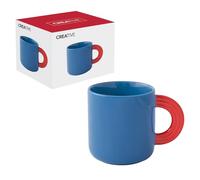 Easy Life COFFRET 1 MUG 35CL EN PORCELAINE CREATIVE BLEU