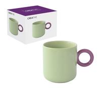 Easy Life COFFRET 1 MUG 35CL EN PORCELAINE CREATIVE VERT