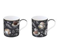 EASY LIFE Coffret 2 mugs 35 cl - Barista