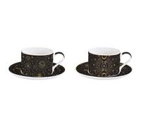 EASY LIFE Coffret 2 tasses Déjeuner 24 cl - Céleste