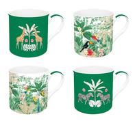 EASY LIFE Coffret 4 mugs 30 cl - Exotic Heaven
