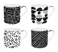 EASY LIFE Coffret 4 mugs 30 cl - Graphiti