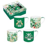 Easy Life COFFRET 4 MUGS 30CL EN PORCELAINE FINE