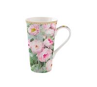 ROSES EN FLEUR coffret 1 mégamug 60cl en porcelaine