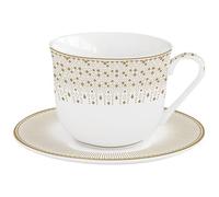 EASY LIFE Coffret Tasse Déjeuner 40 cl + sous-tasse - Festive