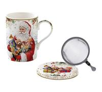EASY LIFE Coffret tisanière 35 cl - Santa is Coming