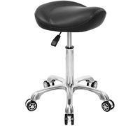 EASY LIFE Fauteuil hydraulique réglable à Rouleaux pour selles de Vie légères (Noir)