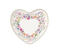 Easy Life MAMO1480 Mon Amour Assiette en forme de cœur, 20 x 19 cm