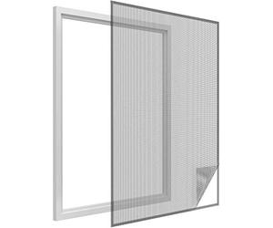 Easy Life Moustiquaire pour fenêtre à Dimensions Ajustables 150 x 180 cm Anthracite