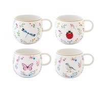 Easy Life - Mug en Porcelaine Design en Boite Cadeau Fancy Garden 400ml Modèle Aléatoire Vendu à l'unité - EASYLIFE