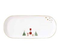 EASY LIFE Plat à cake 34 x 15 cm - Let it Snow