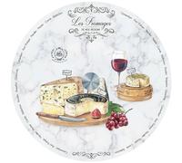 EASY LIFE Plateau à fromage tournant 32 cm - Les Fromages de nos Régions