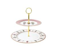EASY LIFE Serviteur muet 2 étages (D19/27) en Porcelaine NUTCRAKER