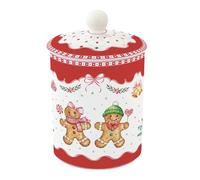 Easy Life Sweet Christmas SWEC1444 Boîte en porcelaine avec couvercle 11,5 x 18 cm
