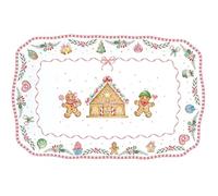Easy Life Sweet Christmas SWEC1483 Assiette rectangulaire 35 x 23 cm