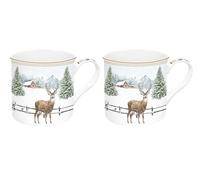 Easy Life WHIF0171 - White Forest Lot de 2 tasses
