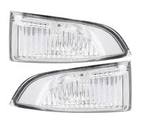 Easy Link 2x Clignotant de Rétroviseur Lateral Gauche et Droite Côté Conducteur Passager Indicateur Répétiteur Compatible avec Renault Megane 3 III Fluence Scenic 3 Laguna 3 261609550R 261656470R