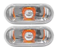 Easy Link Lot de 2 Clignotants Latéraux Compatibles avec VW Golf Polo Passat Amarok Caddy T5 Sharan Lupo Bora Up Seat Ibiza Leon Toledo Alhambra 2K0949117 7H0949117 7E0949117