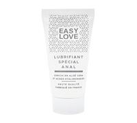 Easy Love Lubrifiant Anal à l’Eau 30 ml - Enrichi en Aloe Vera & Acide Hyaluronique - Relaxant Doux - Compatible Préservatifs & Sex-Toys - Vegan, Sans Paraben - Fabriqué en France