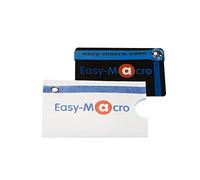 Easy-Macro - Macro +4 - Objectif Macro +4 Monté sur Un Bracelet pour Smartphone/Tablette - Bleu
