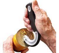 Easy Open Ring Pull Apriser Avec Forme J - Couvercle Multi-Usages En Forme De Portable, Sûr Et Durable Et | Pot Ergonomique Pour Les Mains Faibles, Pots De Bouteilles De Bouteilles