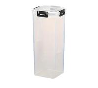 Easy Pantry Tgz678 Récipient hermétique rectangulaire pour aliments pour pâtes 1,9 l / 8,5 tasses (noir, 35 x 14 cm)