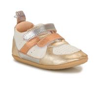 Easy Peasy Baskets basses enfant MY PRE BASKET VELCRO in Doré 22