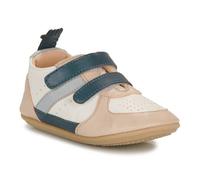 Baskets basses enfant garcons Easy Peasy MY PRE BASKET VELCRO Bleu 18