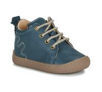 Baskets montantes enfant garcons Easy Peasy MY DEBOO LACET Bleu 19