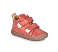 Baskets montantes enfant garcons Easy Peasy MY DEBOO VELCRO Rose 22