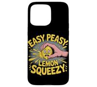 Easy Peasy Citron Presse-citron Horrorcore Citron Coque pour iPhone 15 Pro Max