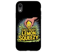 Easy Peasy Citron Presse-citron Horrorcore Citron Coque pour iPhone XR