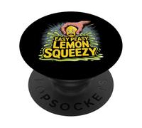 Easy Peasy Citron Presse-citron Horrorcore Citron PopSockets PopGrip Adhésif