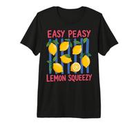 Easy Peasy Presse-Citron Presse-Citron Support à jus de Citron Limonade T-Shirt Haut de Gamme