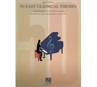Easy Piano: 50 Easy Classical Themes. Partitions pour Piano, Piano Facile
