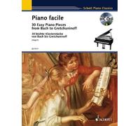 Easy Piano Classics: 30 Pièces faciles de Bach à Gretchaninoff. piano.