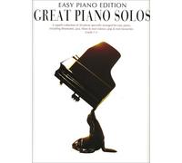 Easy Piano Edition Great Piano Solos - the Black Book Easy Piano Ed. (Poche)