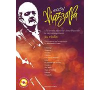 Easy Piazzolla: Violin (Book/CD). Partitions, CD pour Violon